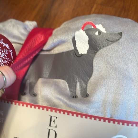 🌸NWT ELLEN DEGENERES 2 pc Womens Velour Pajama Set -size Small 4/6 - Picture 8 of 10